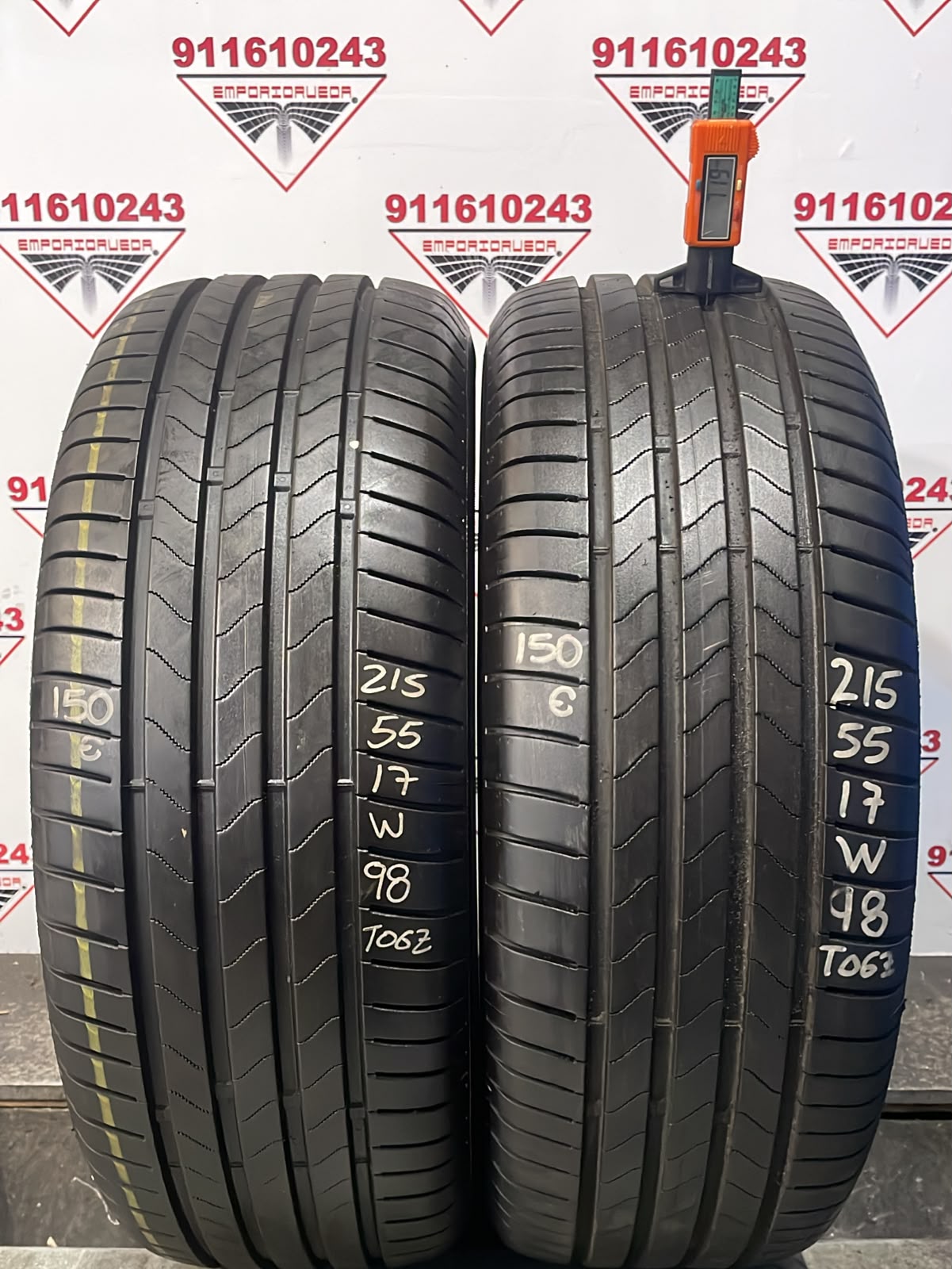 BRIDGESTONE TURANZA 6 USADO  215/55 R17 98 W